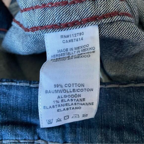 True Religion Men’s Jimmy Super T Blue Denim Jean Jacket size XL - Picture 8 of 11